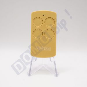 Télécommande Fadini divo 71 Jaune - Fréquence 433.92 MHz - 4 Canaux - Rolling Code - Référence : 7113YL - Compatible Portails et Portes Motorisées
