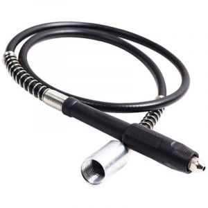 Mandrin d'extension flexible sans clé pour meuleuse M19 x 2 mm compatible avec outil rotatif Dremel