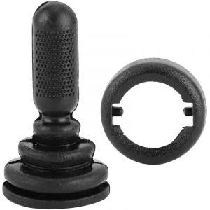 TONYSA Bouton de r&eacute;glage du r&eacute;troviseur de porte, poign&eacute;e de remplacement adapt&eacute;e &agrave; la Ford Fiesta MK6 2001 &ndash; 2006