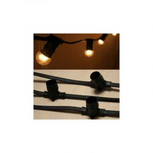 Guirlande de 9 mètres avec 20 douilles b22 Festilight