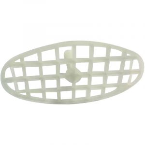 SFA - Grille poussoir ovale de rechange pour Sanibroyeur et Sanipompe