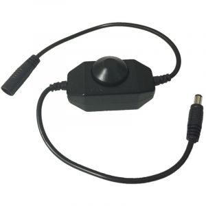 DC 12V-24V 3A LED Strip Dimmer Switch Contr&ocirc;leur Gradateur Bande LED COB Gradateur Rotatif Ruban LED SMD Commutateur Variateur Dimmable 5,5mm x 2,1mm