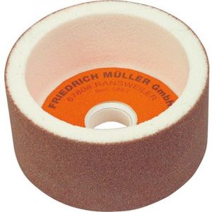 Muller - Meule boisseau corindon sup&eacute;rieur 100x50x20mm G80 M&uuml;ller 1 pcs
