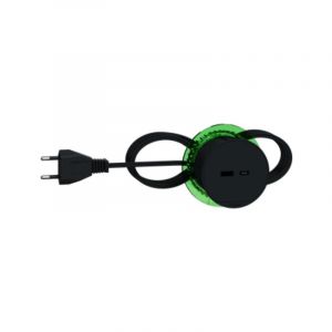 Schneider Electric - Bloc prise usb-a + usb-c anthracite à encastrer xs avec cable 2m Unica system+