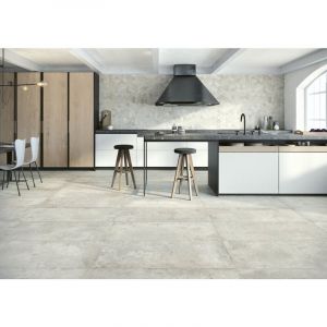 Stone By Stone - Grès cérame - debris - Flint - Talc - 45x90 - Naturelle - (1,22 m²)