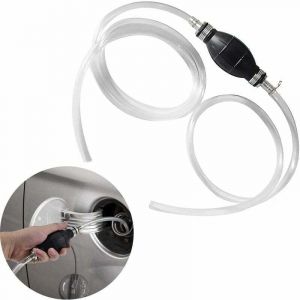 Alovez - Pompe de transfert Portable Pompe de Transfert de Carburant Manuel - Pompe Manuelle Transfert Carburant Voiture portative de Tuyau