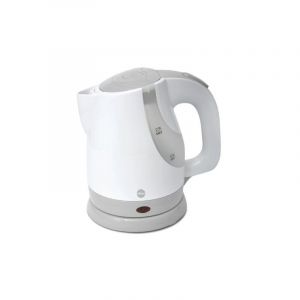 Eldom - bouilloire electrique sans fil C175 puissance 1200 w, 0,9 l, gris, dans une petite cuisine, studio, résidence étudiante