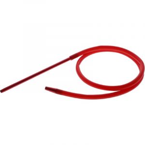 Tuyau &agrave; chicha en silicone rouge 190 cm