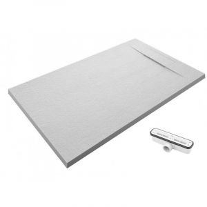 Receveur de douche 100X170 NILO Gris Clair Ral 7035