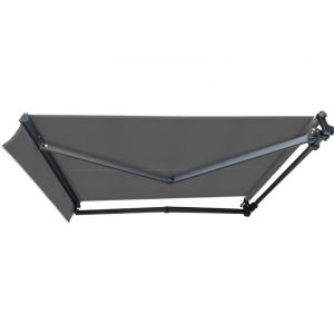 Ici Store - Store Banne Monobloc motoris&eacute; 3 x 2,5 m Anthracite - dickson&reg; ardoise