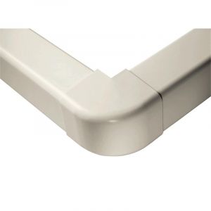 Coude externe 90° artica - 80mm - beige