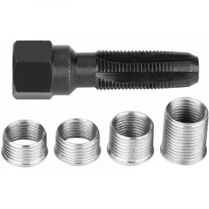 Basetbl - kit filetage bougie, 5 pcs Kit Réparation de Filetage de Bougie d'allumage de 14 mm
