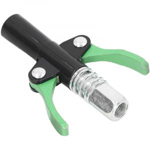 Coupleur de pistolet &agrave; graisse &agrave; Double poign&eacute;e, haute pression minimale, autobloquant, pointe de verrouillage &agrave; d&eacute;gagement rapide, buse d'injection