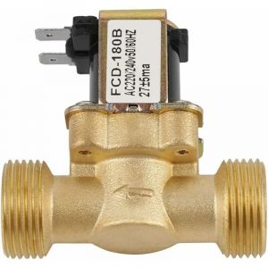 Electrovanne Électrique G3 / 4 Entrée d'Eau 2 Voies n/c ac Normalement Fermé 220 / 240V FCD-180B