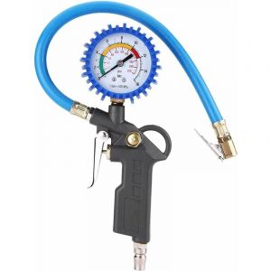 Manomètre Numérique Pneu, Pistolet de Gonflage Jauge de Gonfleur de Pneu Jauge de Pression des Pneus Pression d'Air Testeur 0-220PSI pour Voiture