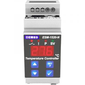 ESM-1520-N.5.10.0.2/01.00/2.0.0.0 2 points et régulateur pid Régulateur de température k 0 à +999 °c Relais 5 a (l x l x h) 61.2 x 35 x 90 m V291173