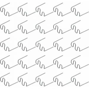 Ayyqh - 500 Pcs Baguettes de Soudage Agrafe Chaude Réparation Machine en Plastique Soudage Agrafeuse Chaude Voiture Auto Pare-Chocs Réparation Pré