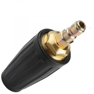 Buse Turbo rotative 1,8 GPM 3000 PSI 035 pour Nettoyeur Haute Pression,1/4" Quick Connect raccord Rapide, buse de Nettoyeur Haute Pression-LIAIKI