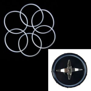 Magic Bullet Blender Gasket, Blender Gasket Replacement, 6 Pack, Blender Gasket, Seal, Replacement Accessories, Parts, Fits Magic Bullet 250 w - Ymyny