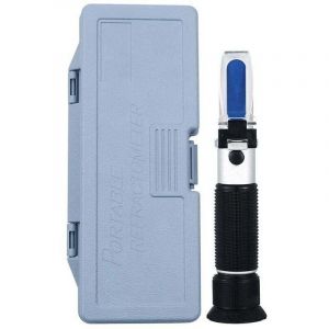 ZVD- R&eacute;fractom&egrave;tre Brix 0 32 % Avec ATC R&eacute;fractom&egrave;tre Num&eacute;rique Portatif Pour Sucre Nourriture Fruits Boissons Miel DH14