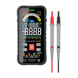 Multimètre Numérique Automatique TRMS 10000 Comptes, Multimètre Digital, écran LCD Voltmètre, mesure la tension, le courant, la résistance, la