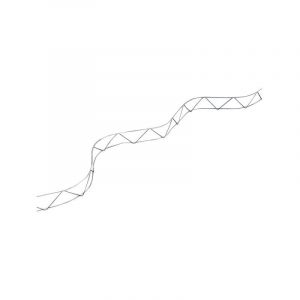 Moncoffrage - Distancier treillis soudé zig-zag - L.2m - H.90 (x50)