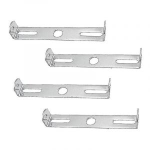 Accessoires de fixation pour lustres - Support de plaque de plafond 4 pièces pour éclairage de plafond à domicile ou au bureau