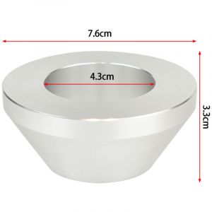 Jeffergarden Cône de centrage pour changeur de pneus manuel pour voitures et camions, ouverture de roue jusqu'à 3 pouces