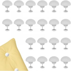 20 Pi&egrave;ces Pince Couette,Clip Couette Attache,Pince Housse de couett&eacute;,Clips de Fixation Champignons avec Boutons pour Matelas Housse de couett&eacute;s