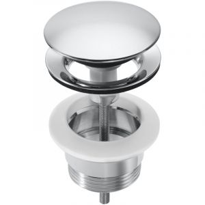 Roca - Bonde de lavabo ou de bidet avec bouchon ouvert fixe