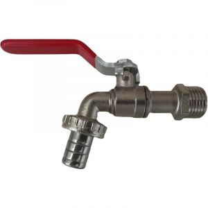 Robinet Exterieur Jardin 1/2 - Robinet Jardin avec Adaptateur, Robinet Antigel -10 ℃, Résistance à Haute Température 120 ℃, Antirouille, Robinet