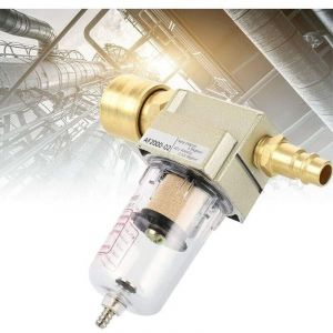 S&eacute;parateur dEau &agrave; Air Comprim&eacute;, Filtre R&eacute;gulateur pour Air Comprim&eacute; 1/4, Filtre R&eacute;gulateur Compresseur, pour Filtre Compresseur,--