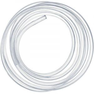 Tuyau PVC Souple Transparent 2 Mètres, 16 × 20mm Tube Flexible de Pression