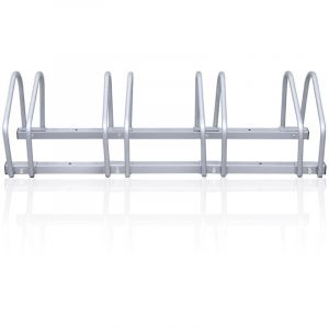 Wolketon R&acirc;telier velo 2/3/4/5/6 v&eacute;los V&eacute;los Range V&eacute;lo version galvanis&eacute;e montage mural possible rangement pour velo（4 v&eacute;los）