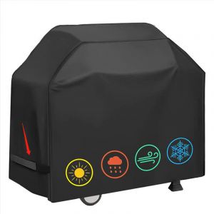 Housse de Barbecue 152 cm &ndash; 7107 &ndash; Housse de Barbecue Exterieur pour Weber Genesis s&eacute;rie 300 &ndash; B&acirc;che de Protection imperm&eacute;able &ndash; Housse pour Weber,