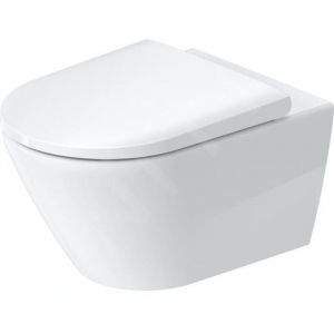 Duravit - D-Neo - wc suspendu, Rimless, HygieneGlaze, blanc 2577092000