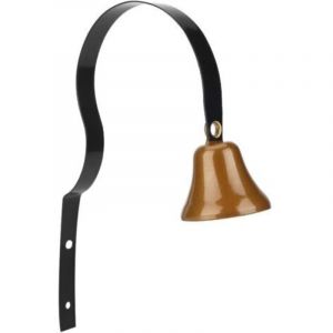 Cloche de Commer&ccedil;ants R&eacute;tro Sonnette de Porte M&eacute;tal Cloche Murale Ancienne Porte D'entr&eacute;e D&eacute;coration