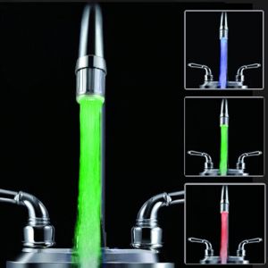 SNQ - led lumière Embout Robinet D'eau évier lavabo Sonde Température Mousseur Faucet