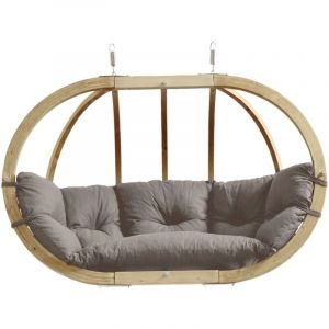 Amazonas - Fauteuil suspendu Globo royal chair taupe 2 personnes