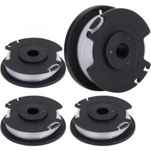 Bobine Fil pour Einhell GE-CT 18/28 Li TC Pièces de Rechange Coupe Bordure (4 pièces)