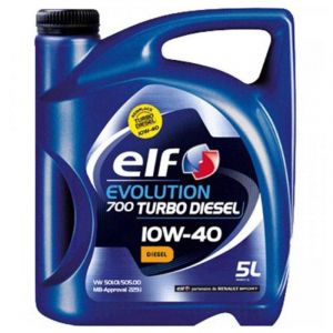 Elf Evolut 700 TD Huile Moteur Diesel 10W-40 5L
