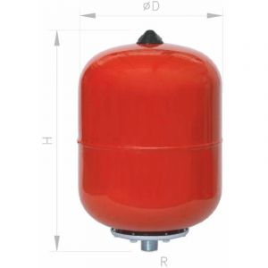 Ibaiondo - Accumulateurs hydropneumatiques &agrave; membrane amr (sans pieds) Mod&egrave;le : 8 amr