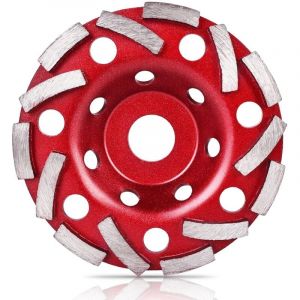 Disque de Poncage Beton, Meule Diamant&eacute;e, Disque Diamant 125 Beton, Diamant&eacute;e Disque de Poncage Beton Pour B&eacute;ton, Granit, Ma&ccedil;onnerie, Pierre