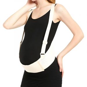 Ceinture de Maternit&eacute;, Soutien Dorsal et Abdominale Bandeau de Maintien Grossesse, Ceinture Ventrale pour Grossesse pour Douleurs Abdominales, Bassin