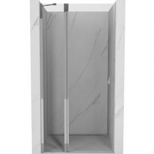 Mexen - Mist porte de douche pivotante 95 cm, transparent, chrom - 8A4-095-000-01-00