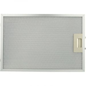 Filtre anti-graisse compatible avec Bosch dwb 07 W651, 06 W850, 06 W452, 06 W652, 06 W651 hotte de cuisine - 38,8 x 26,5 x 0,9 cm, métal - Vhbw