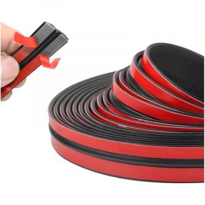 2 Pi&egrave;ces Bande Joint Voiture Universel, Joint D'&Eacute;tanch&eacute;it&eacute; En Caoutchouc Pour Pare-Brise De Voiture, Joint De Bande Pare-Brise Autocollant, Bande