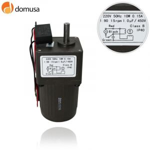 Domusa - Moteur 10w transmission 1/90 15 rpm