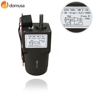 Domusa - Moteur 10w transmission 1/90 15 rpm - Bois