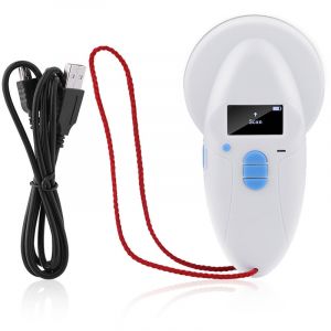 Eosnow - Scanner RFID,de Puce électronique de Lecteur,D'Identification de puce Animale, Rechargeable Tenu Dans la Main,Animal de Compagnie Lecteur